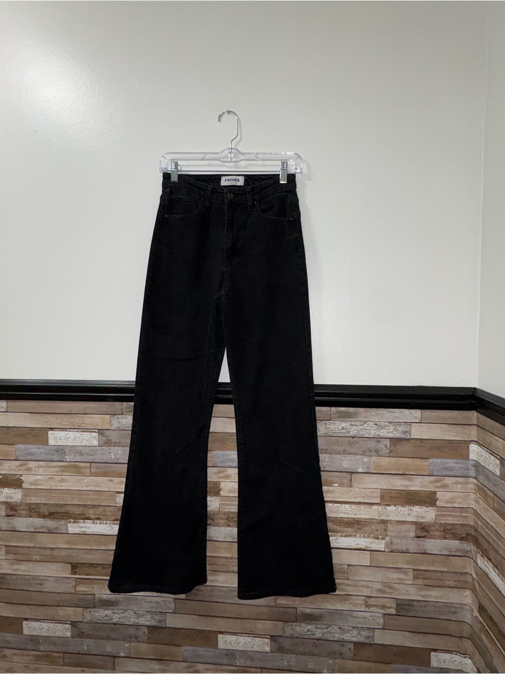 RSQ Black High-Rise Flare Jeans 26” Waist Great Condition